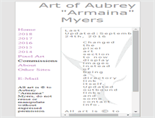 Tablet Screenshot of gallery.armaina.com